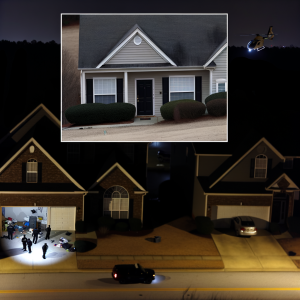 Woman found dead in Gwinnett County home after 911 call. Police search for suspect following domestic argument.
