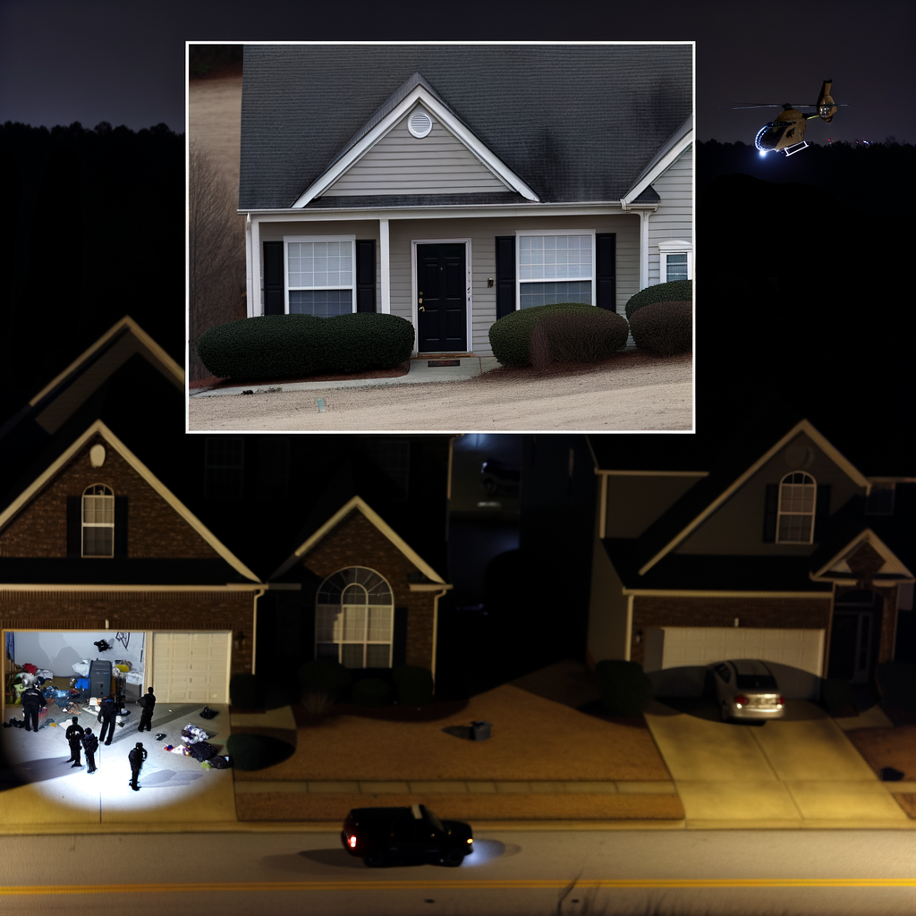 Woman found dead in Gwinnett County home after 911 call. Police search for suspect following domestic argument.