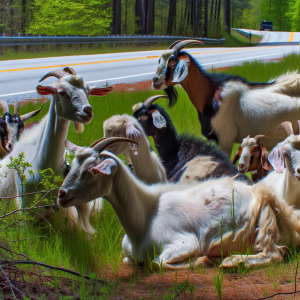Goats escape in Gilmer County, roam 14 miles on Ga. 52!