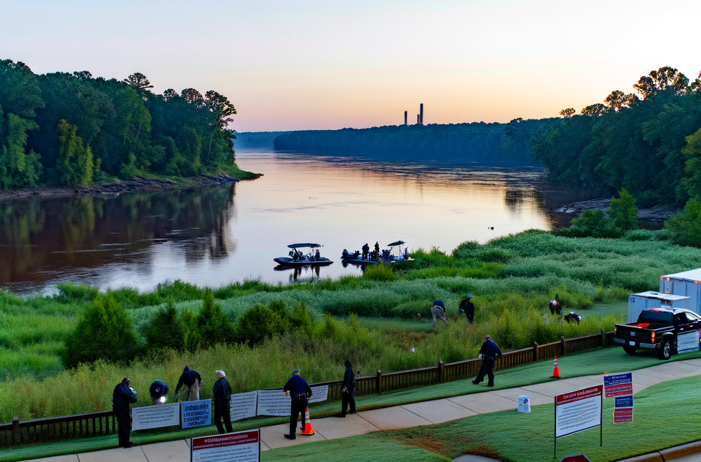 Search Underway for Missing Girls and Man in Middle Georgia River After Disappearance in Amerson Park