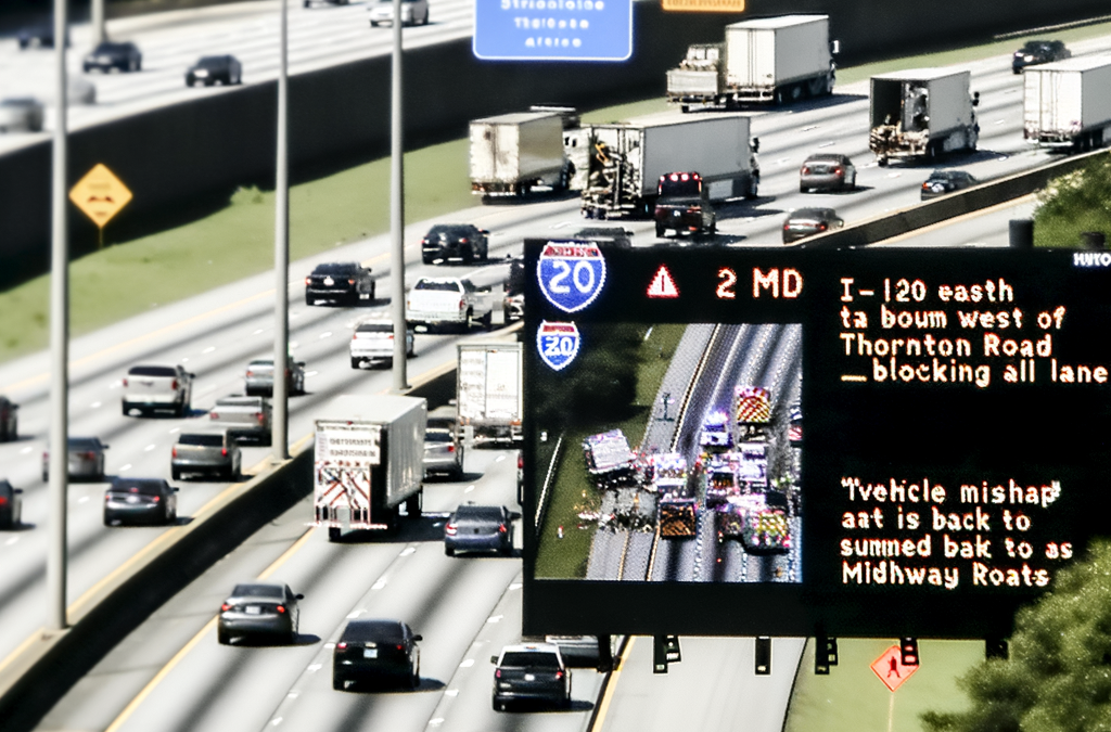 Major Traffic Jam on I-20 Eastbound in Lithia Springs After Afternoon Crash
