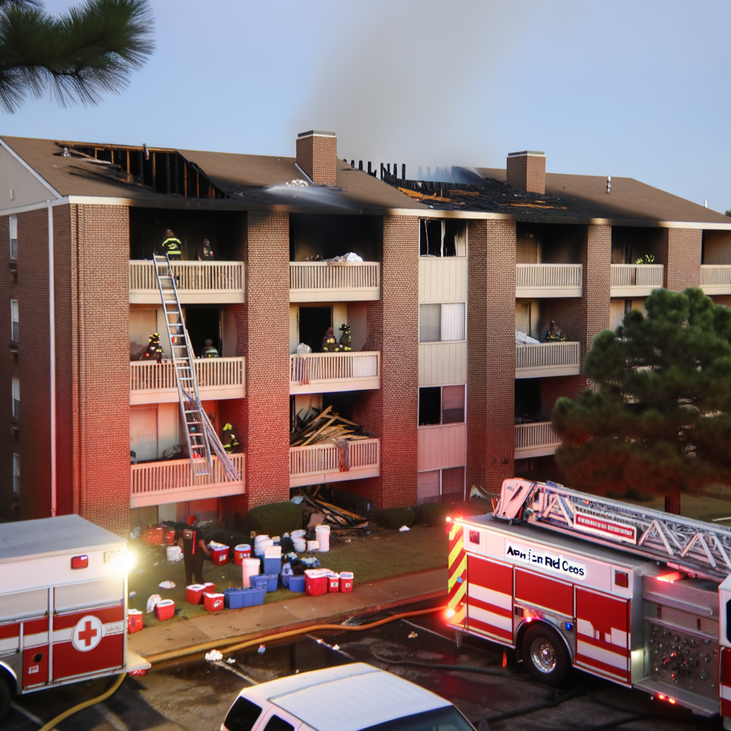 Fire at Magnolia Park Apartments in Atlanta injures 8, including kids. Authorities rescue residents; Red Cross aids displaced families.
