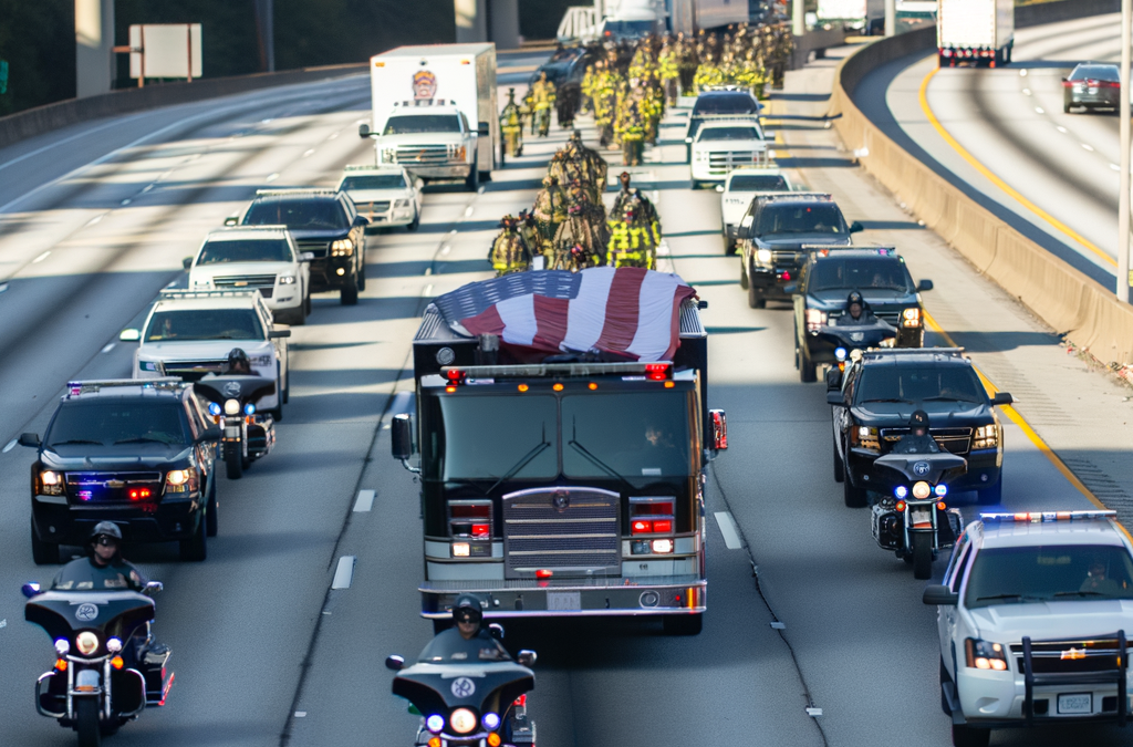 Metro Atlanta Unites to Honor Fallen DeKalb Firefighter Preston Fant in Somber Procession