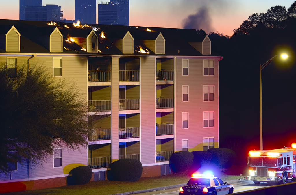 Fire Displaces Residents in Southwest Atlanta Apartment Blaze
